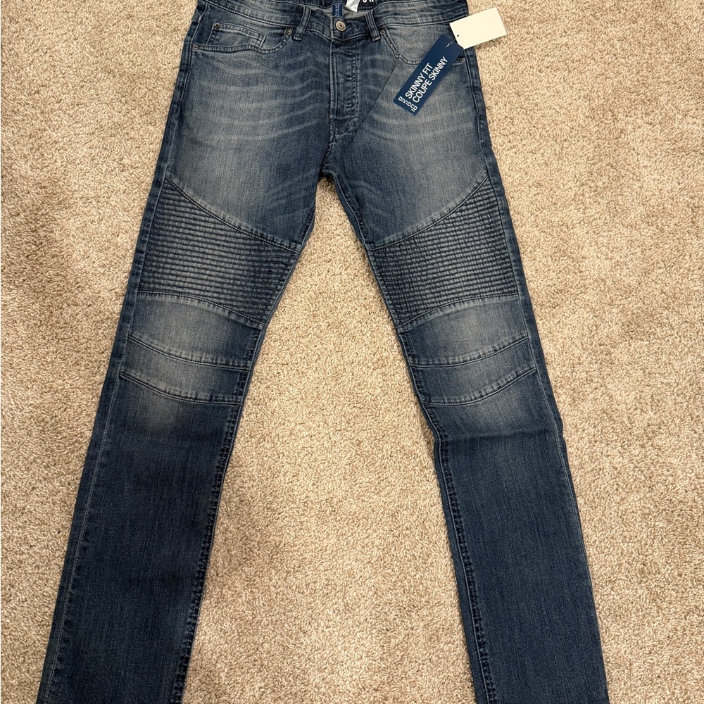 H&M Men’s Skinny Fit Blue Jeans - Picture 2 of 7